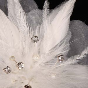 Your Dream Dress Accessories - Your Dream Dress SFL303 Flower Bridal Headpiece Your Dream Dress Accessories - Your Dream Dress SFL303 Flower Bridal Headpiece